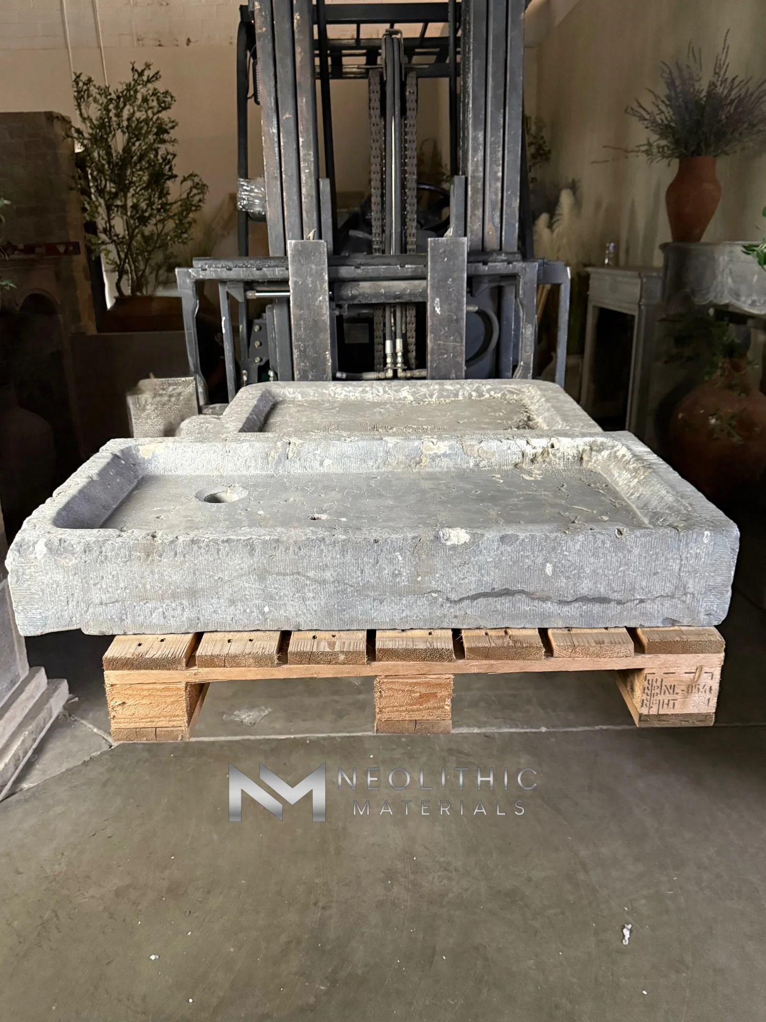 Antique Belgian Bluestone Sink - Image 8